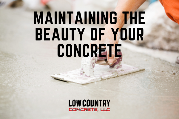 maintaining your concrete