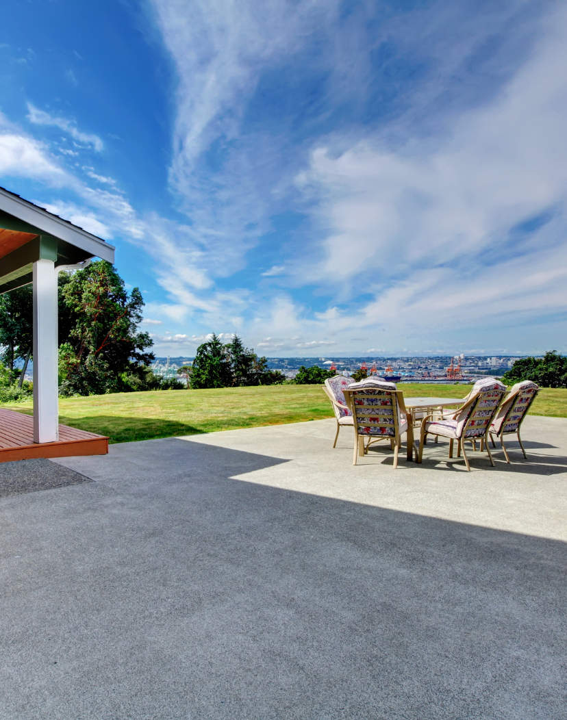 Concrete driveway installation in Bluffton SC by Low Country Concrete